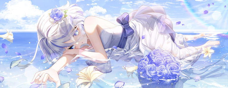 P站美图分享-「浸在水中」特辑